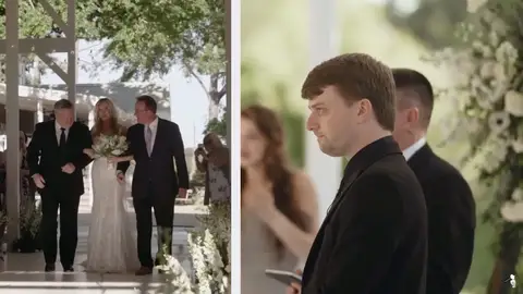 El padre de esta novia invita al padrastro de su hija para que los acompañe al altar y el emotivo vídeo se ha vuelto viral El padre de esta novia invita al padrastro de su hija para que los acompañe al altar y el emotivo vídeo se ha vuelto viral
