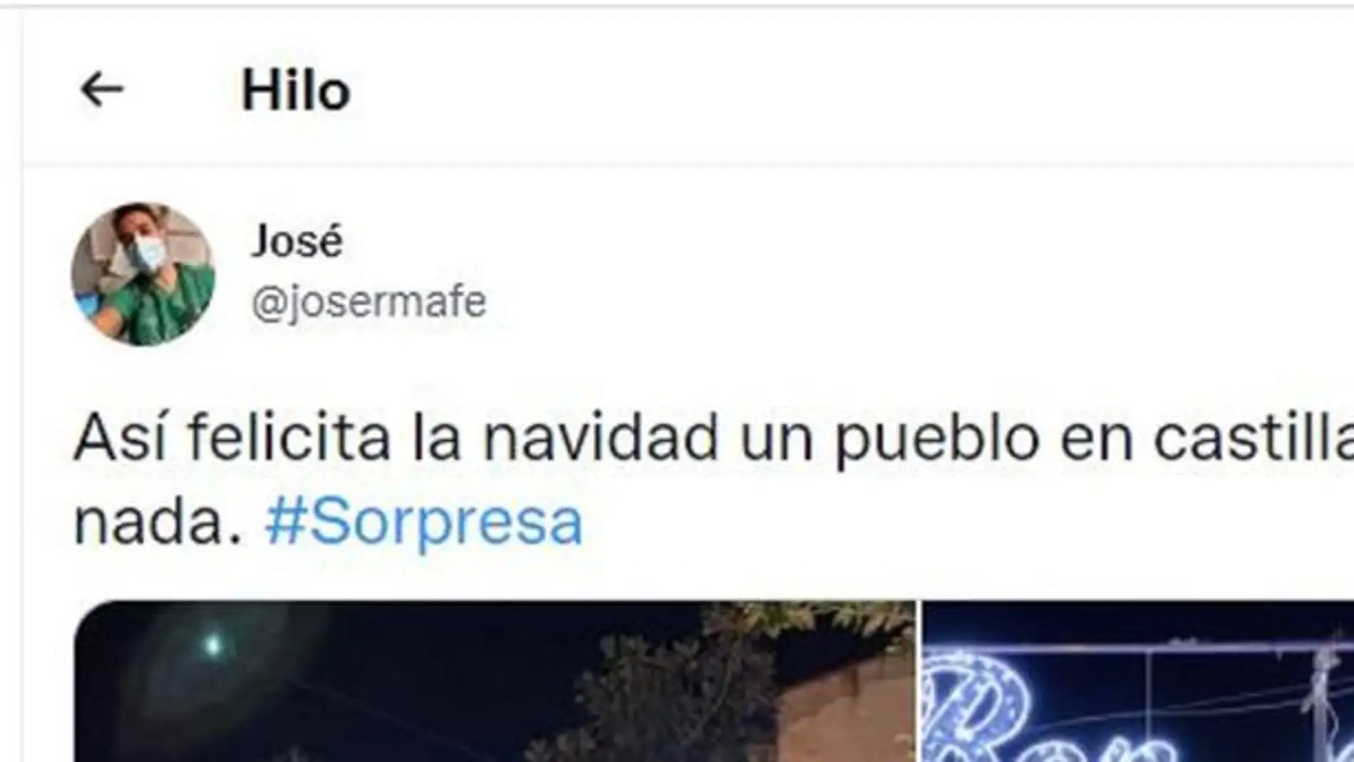 Las luces de Navidad de Valdepeñas se convierten en un fenómeno viral