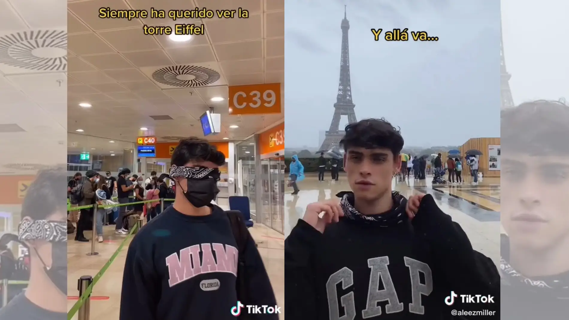 Ignacio Rodríguez en un TikTok de Alez Miller.