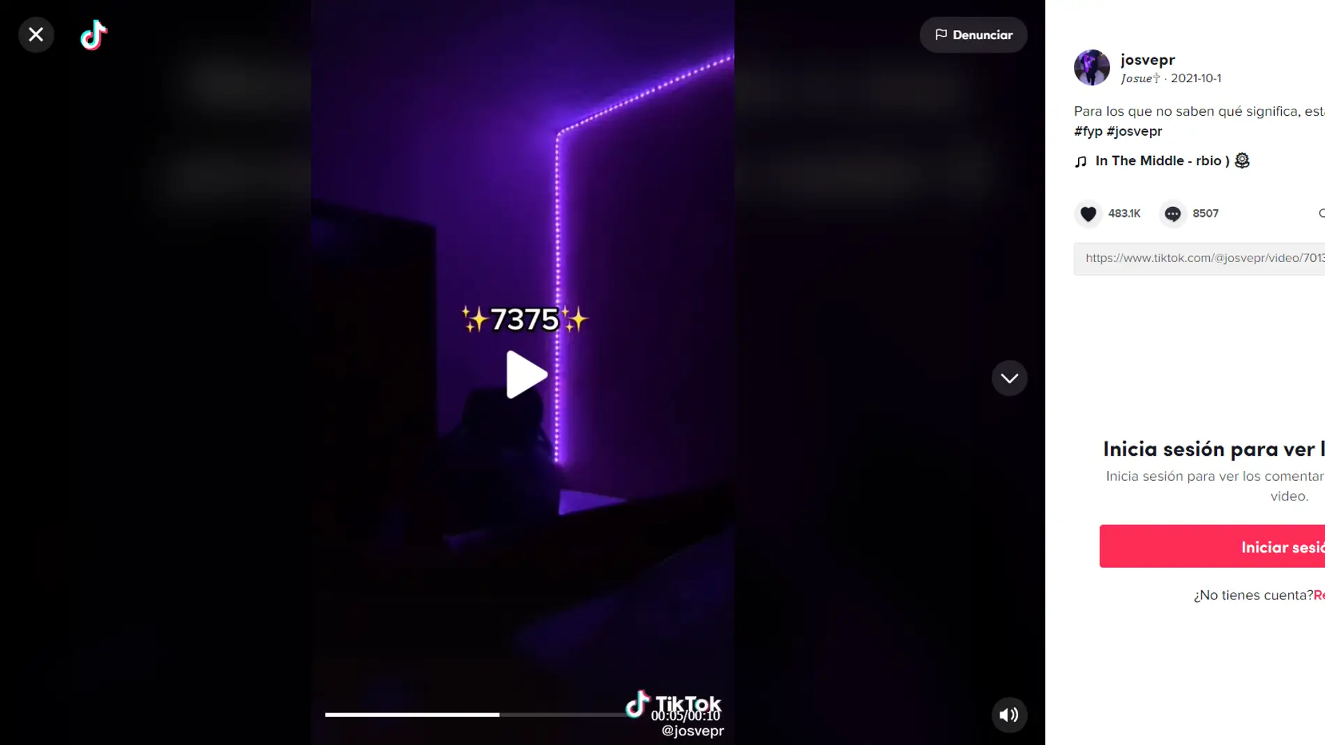 El enigmático significado del número 7375 en TikTok