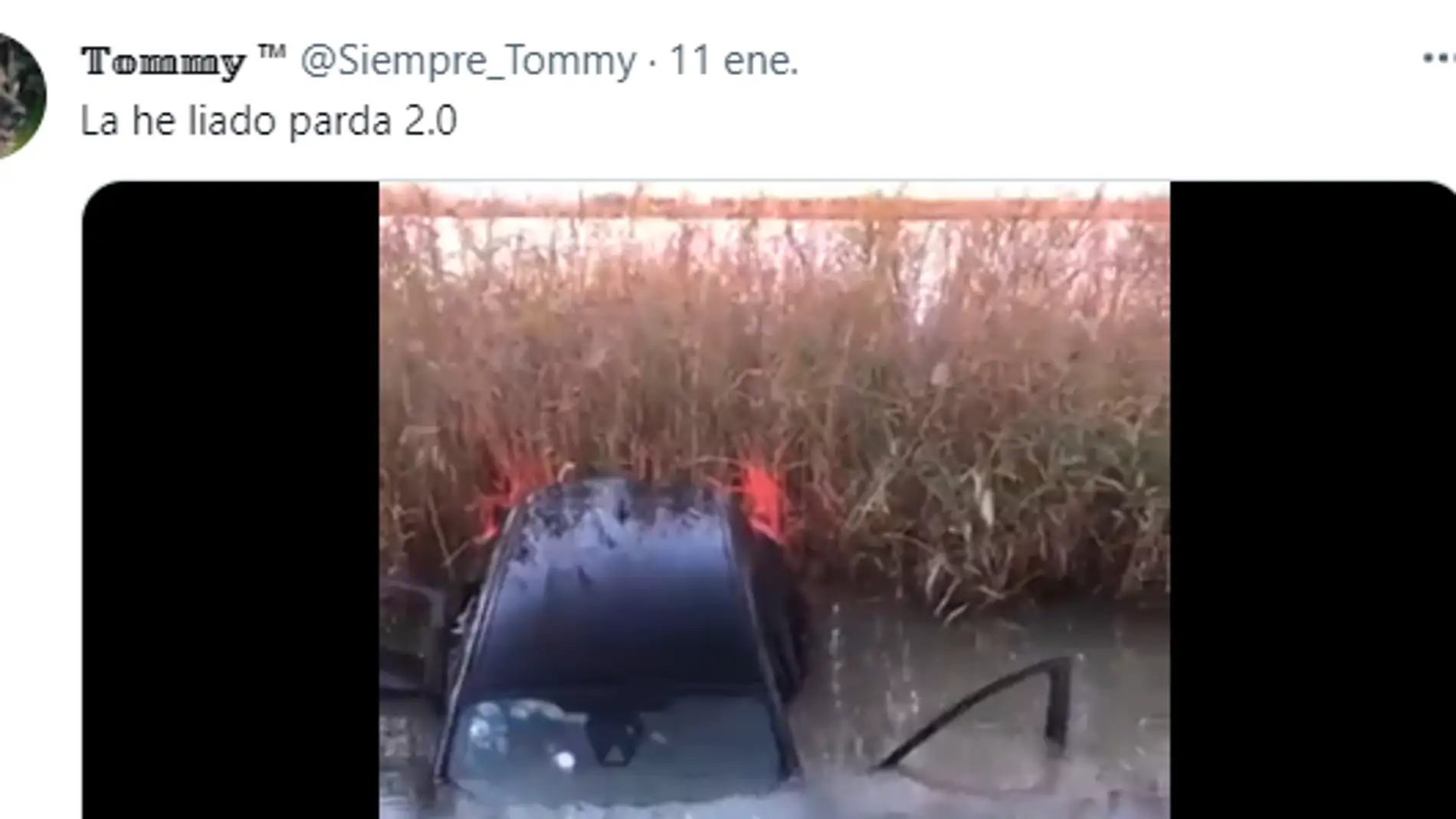 La he liado parada 2.0: "Voy a nadar a por mi coche"