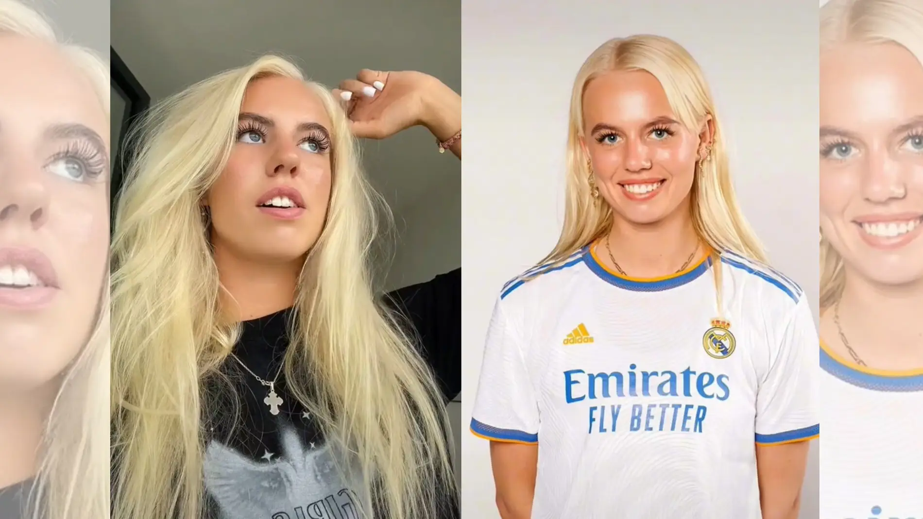 Sofie Svava, futbolista del Real Madrid.