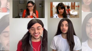 Daniel Beoni, petándolo en TikTok con sus parodias de Glee