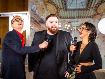 Ibai Llanos, en la alfombra roja de los ESLAND