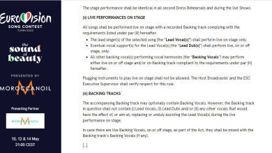 Autotune y otras cosas que están prohibidas en Eurovisión