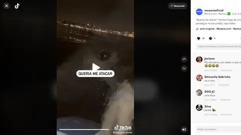 La inquietante persecución de una criatura marina a un pescador brasileño: "Quería atacarme" La inquietante persecución de una criatura marina a un pescador brasileño: "Quería atacarme"
