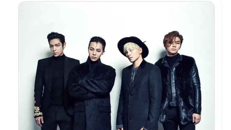 Tuit de The Seoul Story sobre BIGBANG.