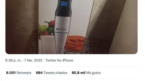 La gente está flipando al descubrir cómo llaman a la batidora en Portugal La gente está flipando al descubrir cómo llaman a la batidora en Portugal