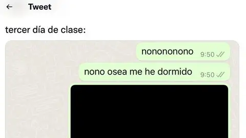 El demoledor motivo por el que este alumno se queda dormido El demoledor motivo por el que este alumno se queda dormido