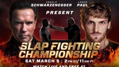 Arnold Schwarzenegger y Logan Paul anuncian un 