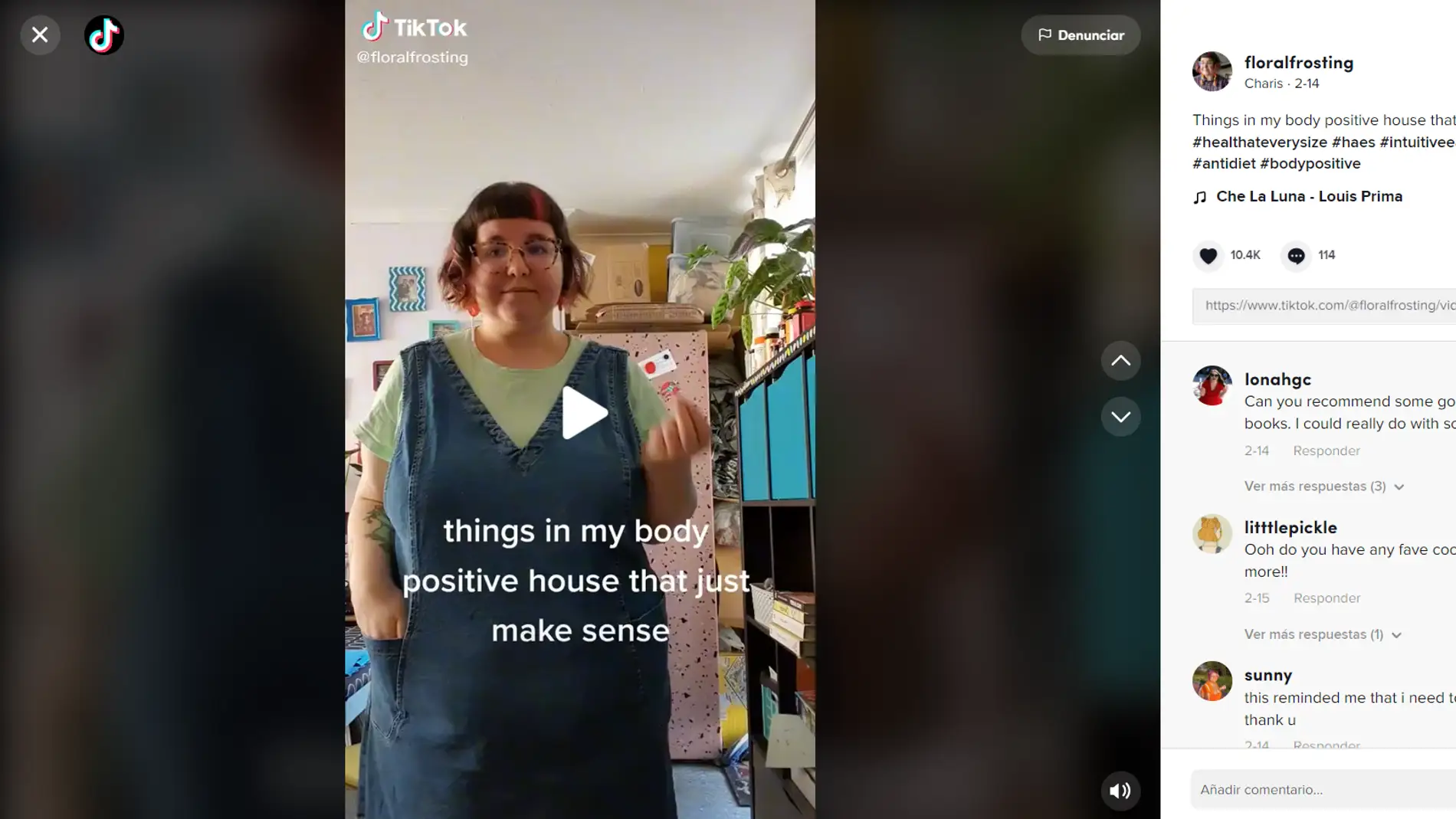 Una mujer comparte rincones de su casa "body-positive" y sirve de inspiración para los usuarios de TikTok