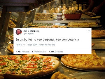 Los mejores tuits de humor sobre buffets