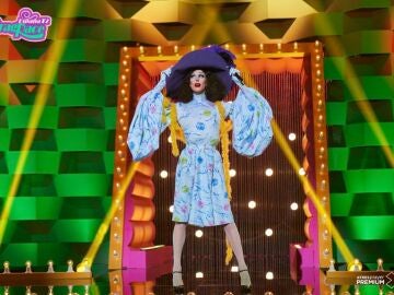 Marina caracterizada como Oca&ntilde;a, en el primer cap&iacute;tulo de Drag Rag Espa&ntilde;a (T2)