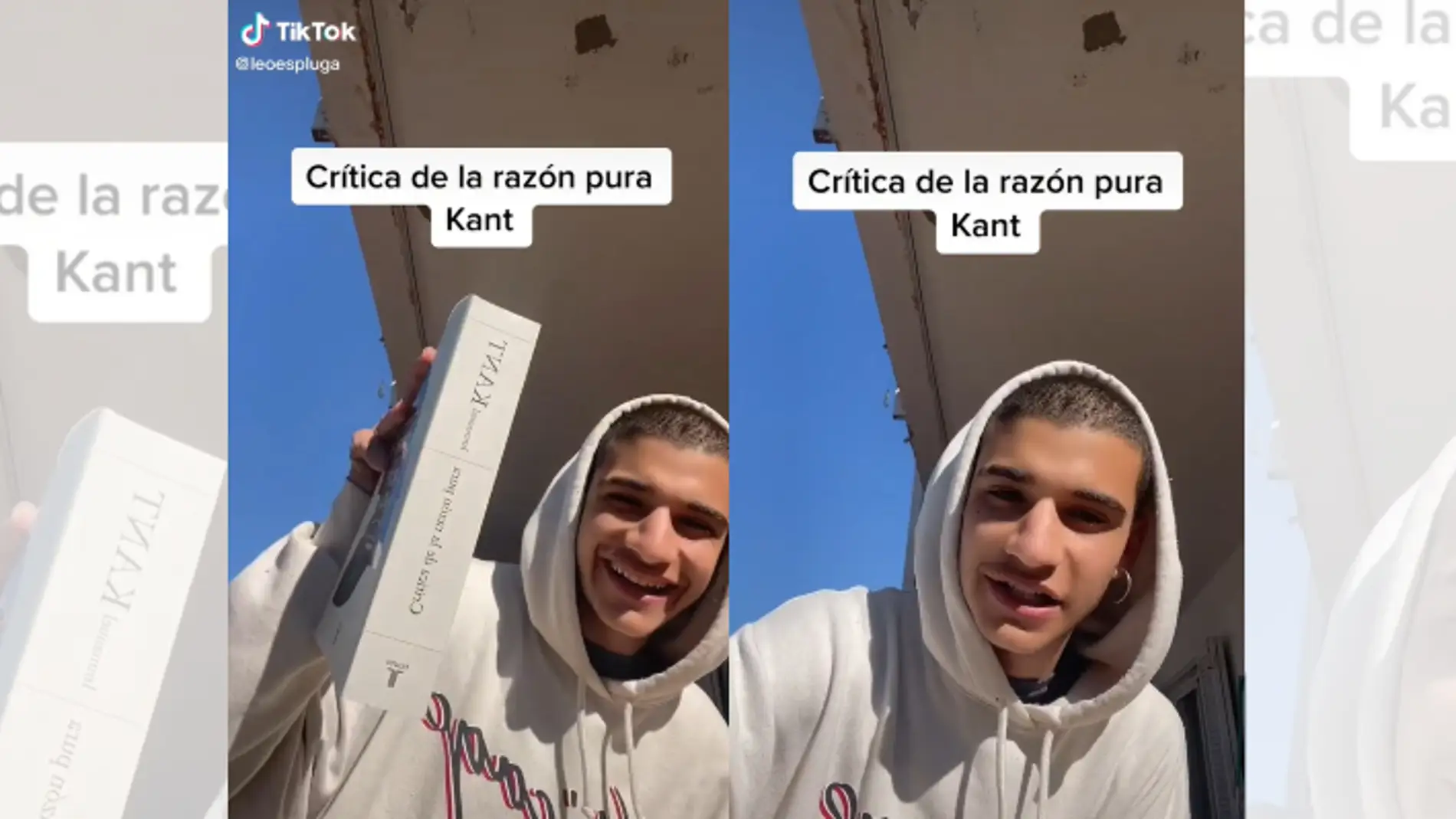 Leo Espluga, acercando la filosofía a miles de personas en TikTok.