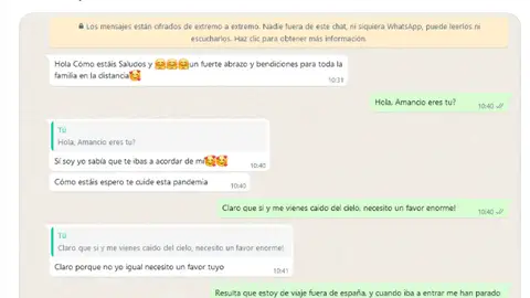 Intento de estafa Intento de estafa