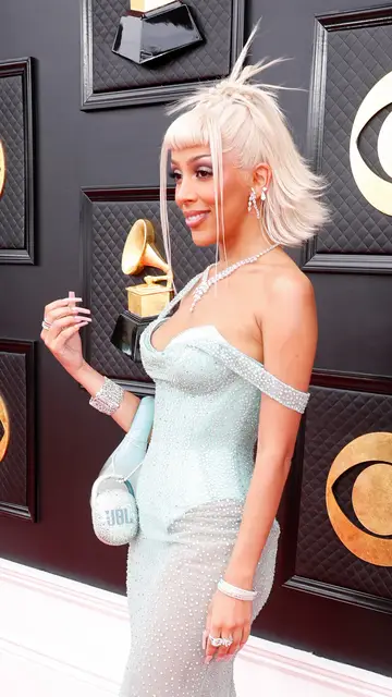 Doja Cat en los Grammy 2022 Doja Cat en los Grammy 2022