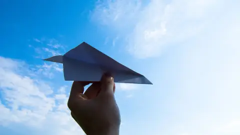 Avión de papel Avión de papel