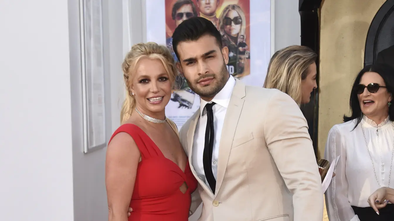 Britney Spears y Sam Asghari.