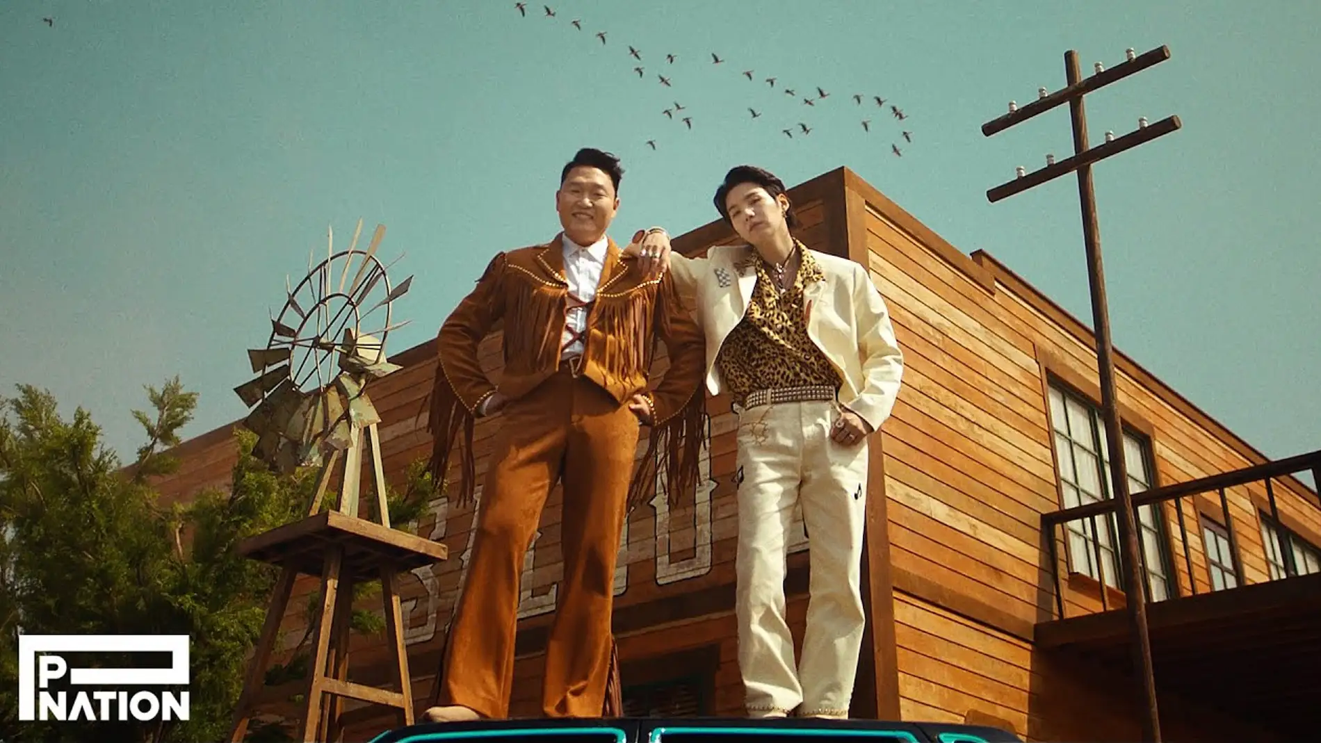 Psy y Suga, &quot;besties&quot;