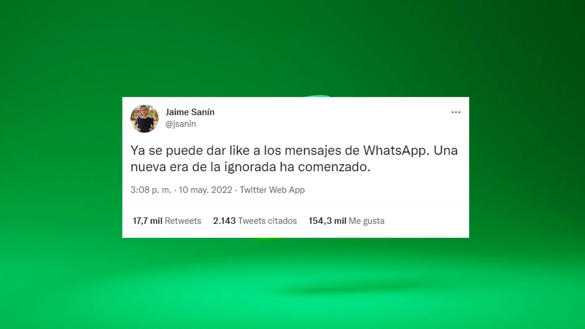 Ya se puede reaccionar a los mensajes de WhatsApp