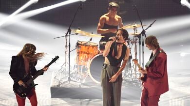 Maneskin sustituye a Victoria de Angelis en la presentación de 'Supermodel'