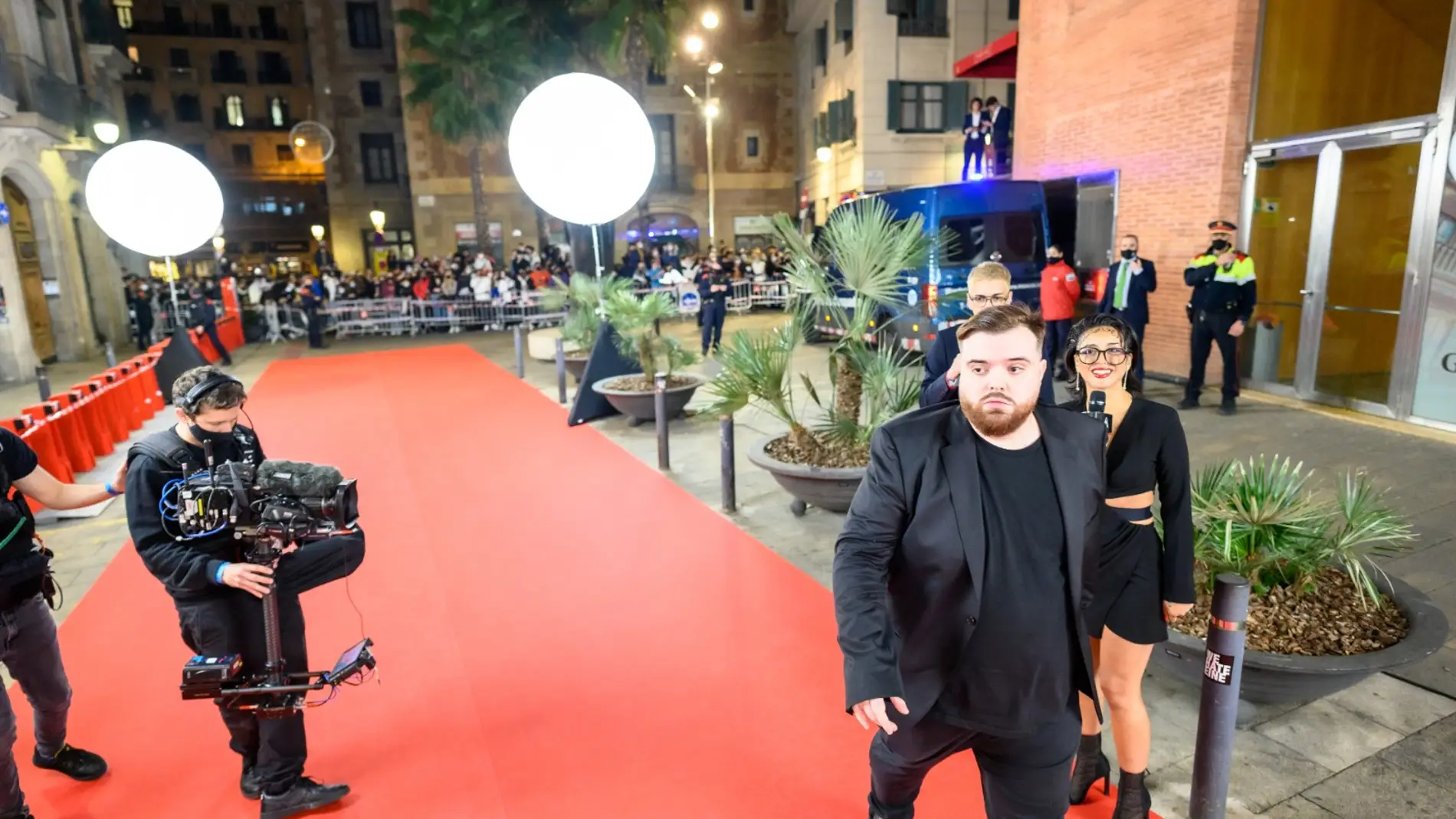 Ibai, muy acostumbrado a la alfombra roja
