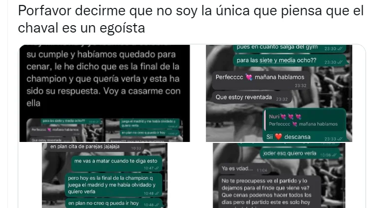 Tuit conversaci&oacute;n