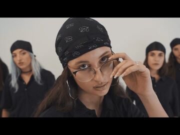 Sofia Gabanna en su videoclip de 'Twister'.