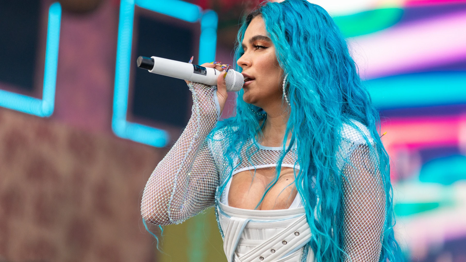 Karol G en Coachella, pero ese color es cosa del pasado