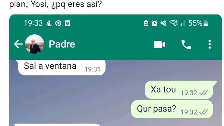 Tuit padre viral