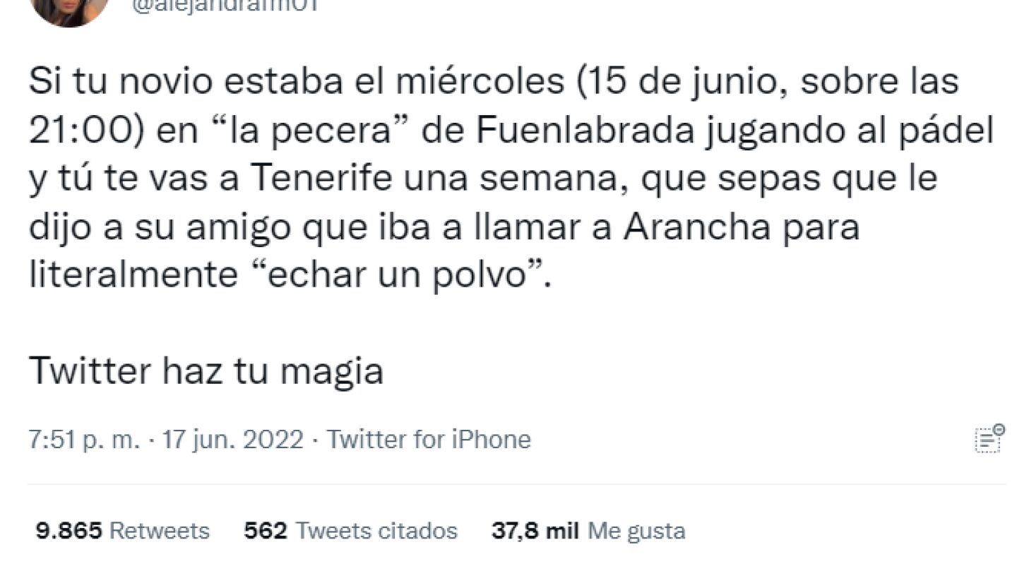 Infidelidad viral