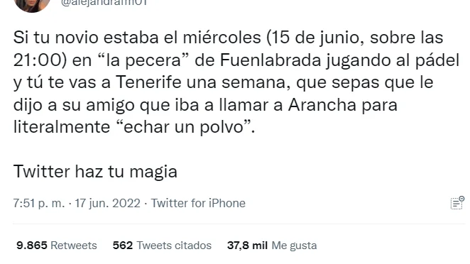 Infidelidad viral Infidelidad viral