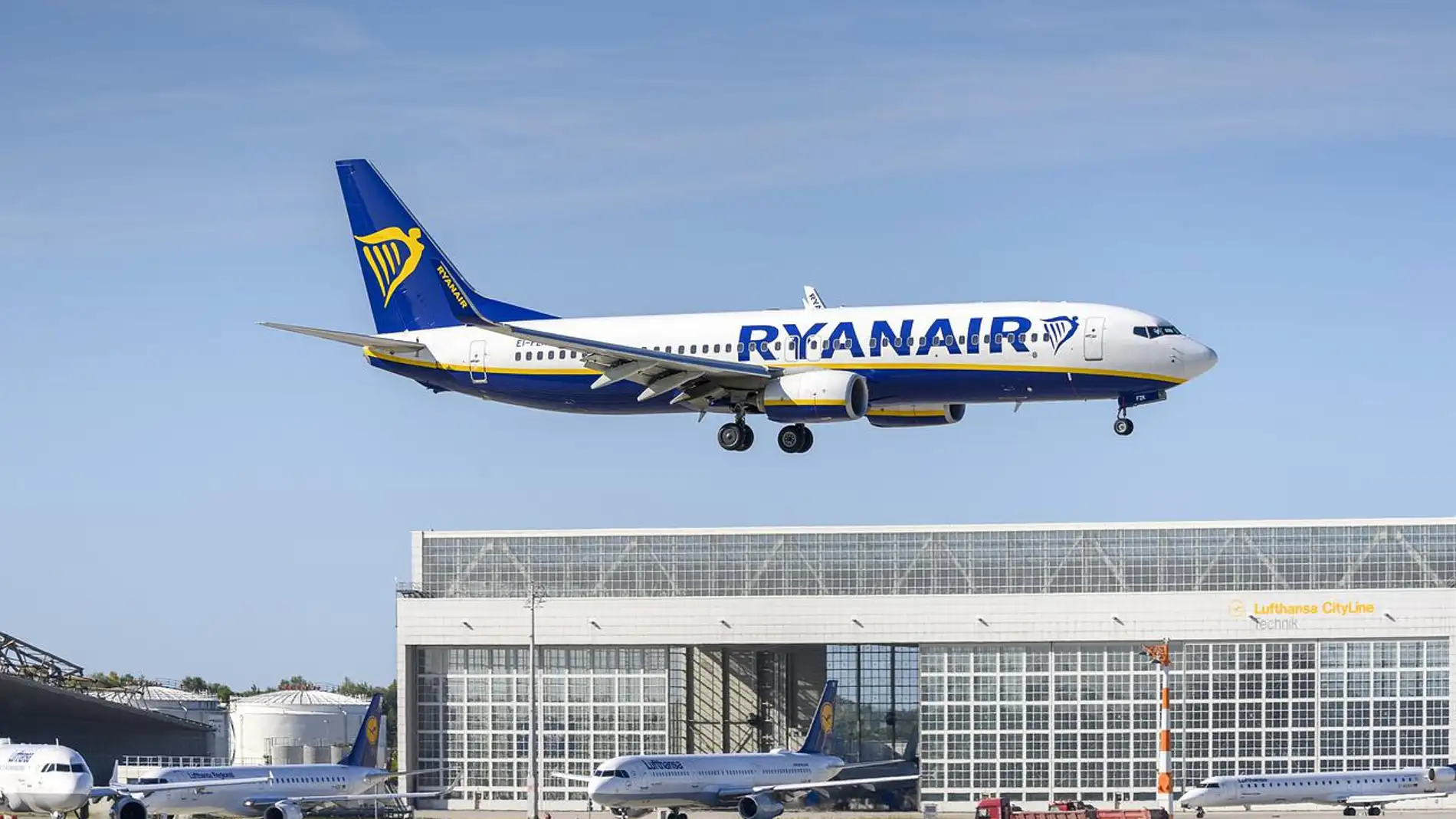 Avión de Ryanair.