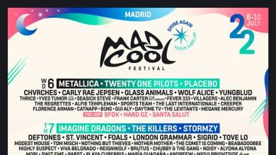 Horarios del Mad Cool 2022: Estos son los principales solapes