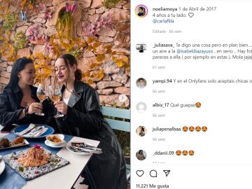 Carla Flila y Noelia Moya.