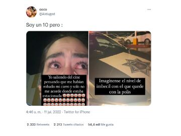 Acude a la policía para denunciar el robo de su coche y recuerda que lo había aparcado en otro lado 