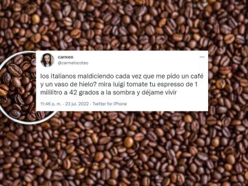 El tuit viral sobre café con hielo e Italia que ha dado la vuelta al mundo