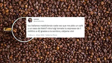 El tuit viral sobre café con hielo e Italia que ha dado la vuelta al mundo