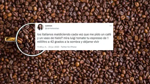 El tuit viral sobre café con hielo e Italia que ha dado la vuelta al mundo El tuit viral sobre café con hielo e Italia que ha dado la vuelta al mundo