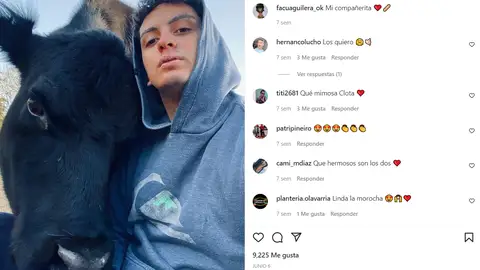 Clota junto a Facu. Clota junto a Facu.