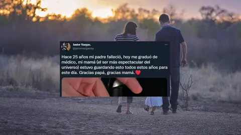 Recibe el regalo de graduación que le había preparado su padre fallecido hace 25 años Recibe el regalo de graduación que le había preparado su padre fallecido hace 25 años