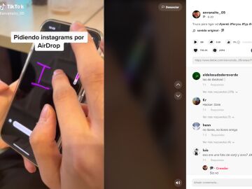 Pedir cuentas de Instagram a través de AirDrop: El nuevo método para ligar y que lo está petando en Tik Tok