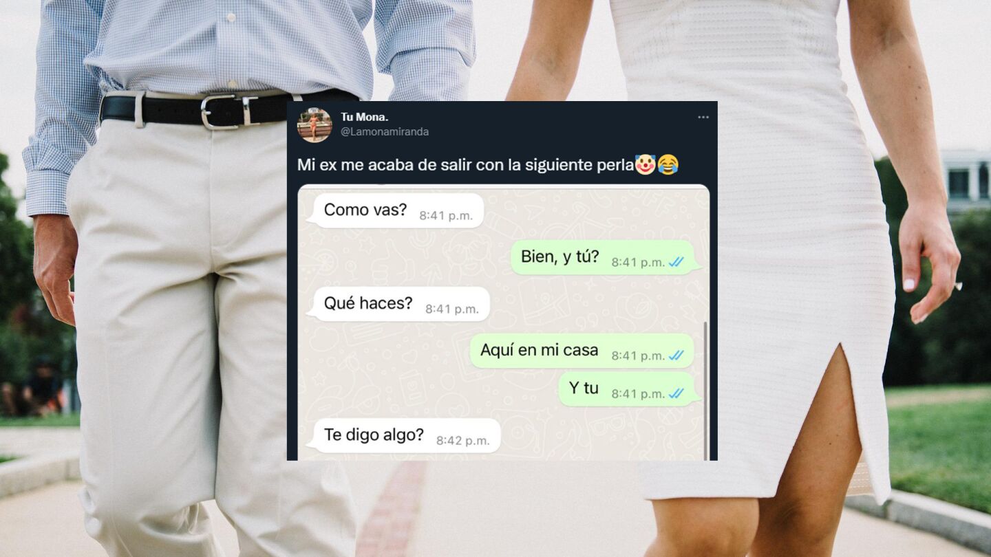 La incre&iacute;ble conversacion de WhatsApp con su exnovio que ha causado furor en las redes
