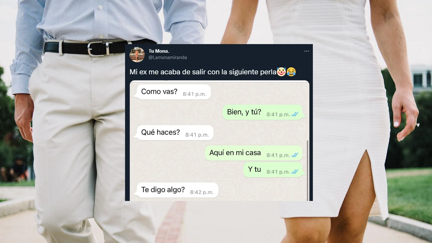 La increíble conversacion de WhatsApp con su exnovio que ha causado furor en las redes La increíble conversacion de WhatsApp con su exnovio que ha causado furor en las redes
