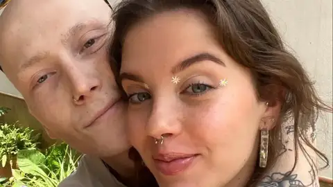 Charlie y Nerea, en una de sus últimas fotos juntos Charlie y Nerea, en una de sus últimas fotos juntos