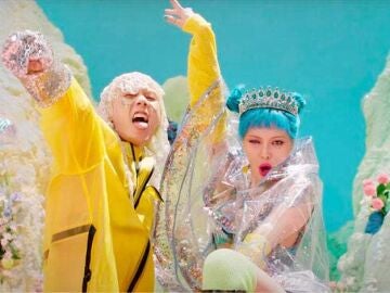 Hyuna y Dawn en 'Pin Pong'.