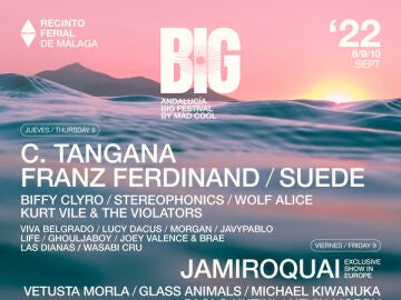Cartel del Andalucia Big Festival