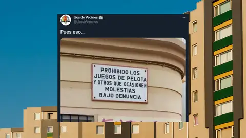 La contundente respuesta de unos vecinos a un cartel comunitario muy polémico La contundente respuesta de unos vecinos a un cartel comunitario muy polémico