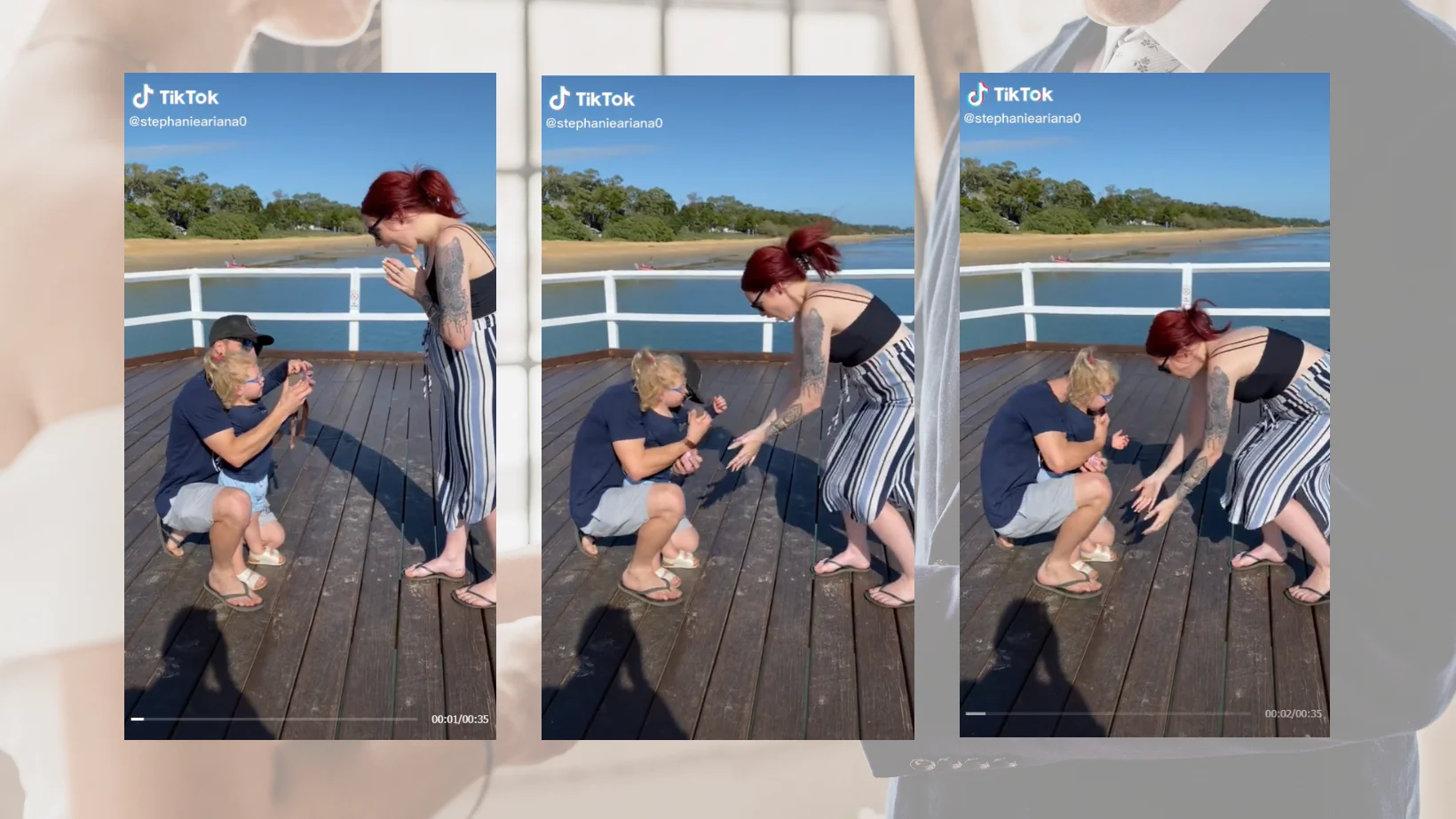 Pedida de mano TikTok