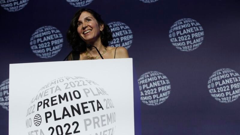 El aplaudido discurso de Cristina Campos, finalista del Premio Planeta: 